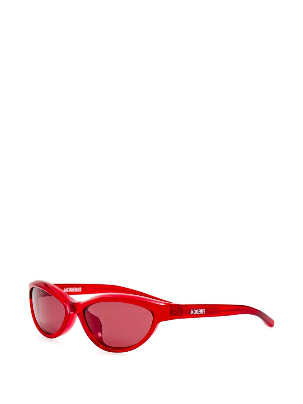 oval-frame sunglasses