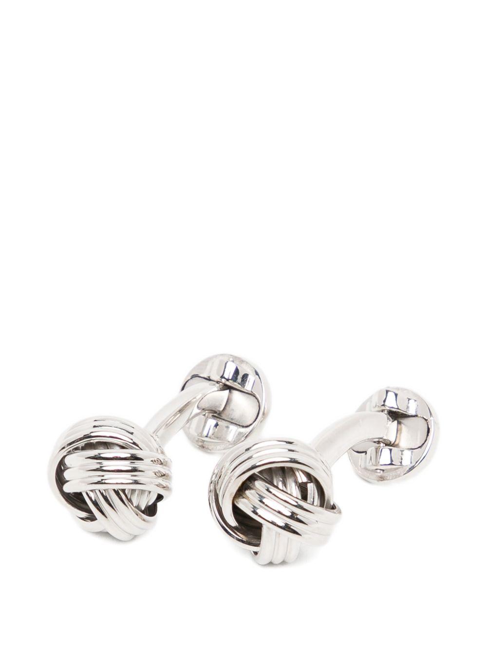 knot-detail cufflinks