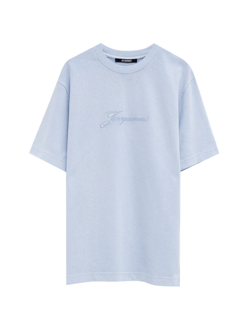 logo-embroidered T-shirt