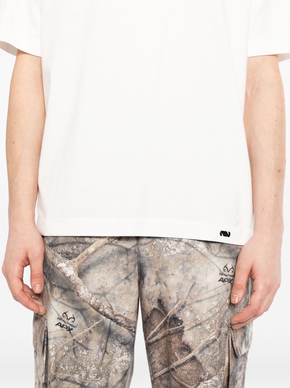 logo-print round-neck T-shirt