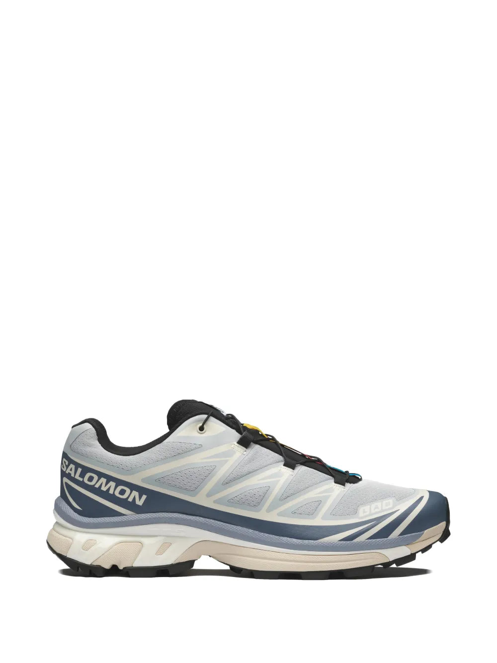 pearl blue panelled sneakers