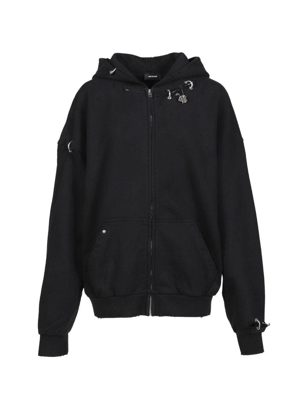 zip-up hoodie