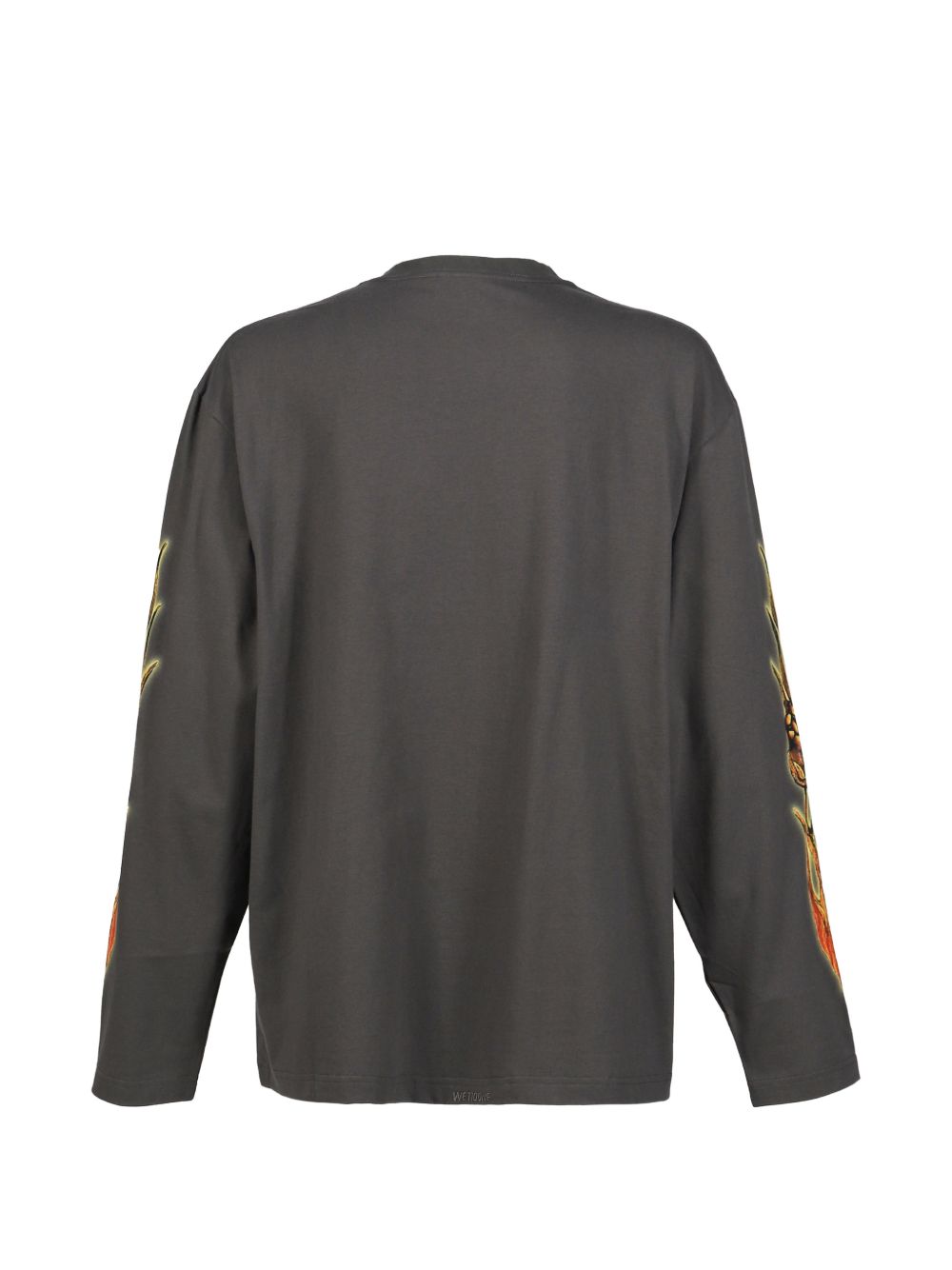 flame-graphic T-shirt