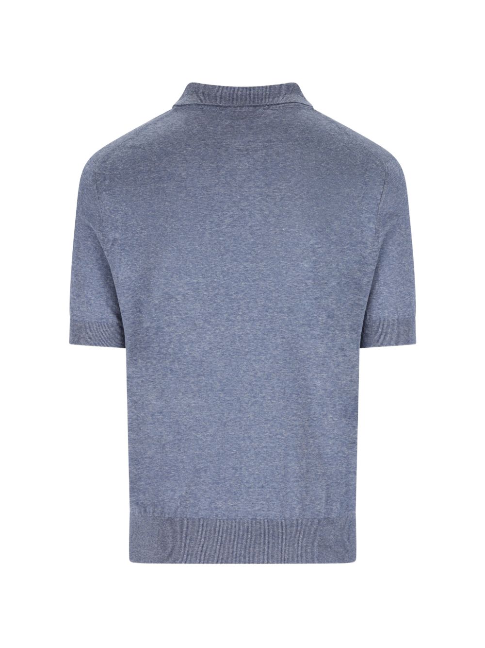 buttoned polo shirt