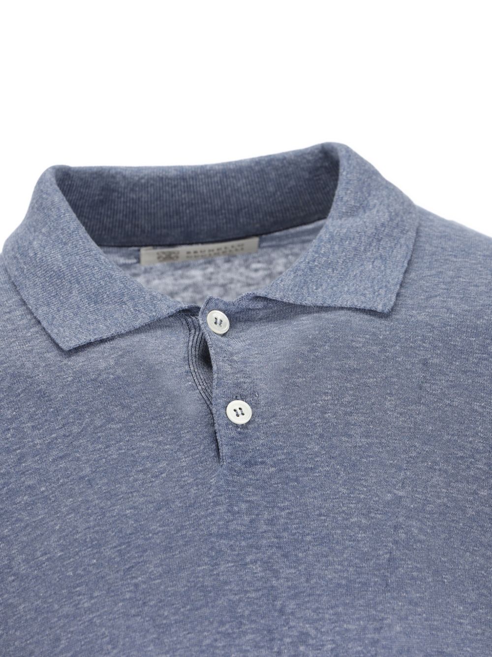 buttoned polo shirt
