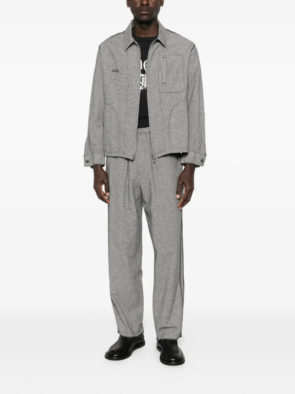 Zip-Up Overshirt