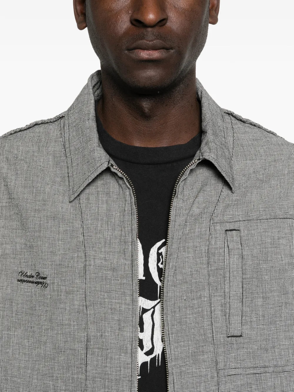 Zip-Up Overshirt