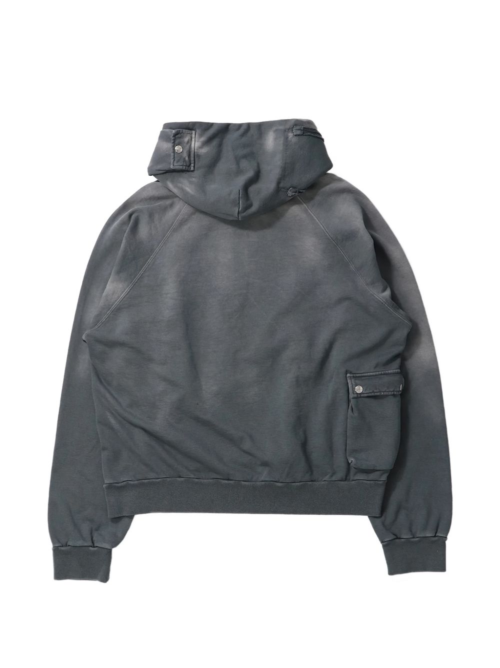 multi-pocket hoodie