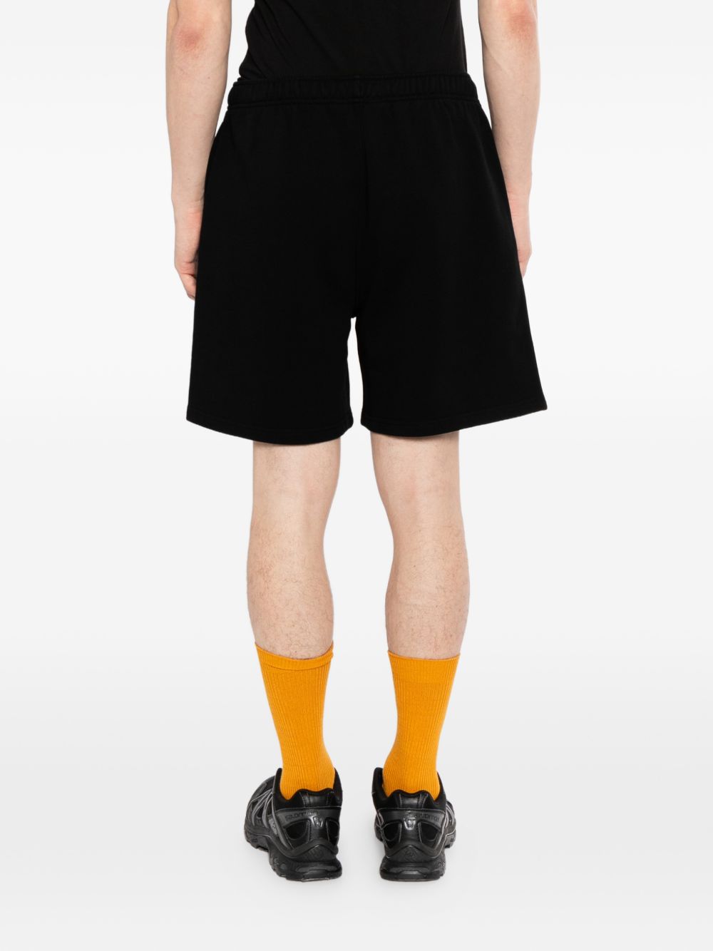 logo-patched track shorts