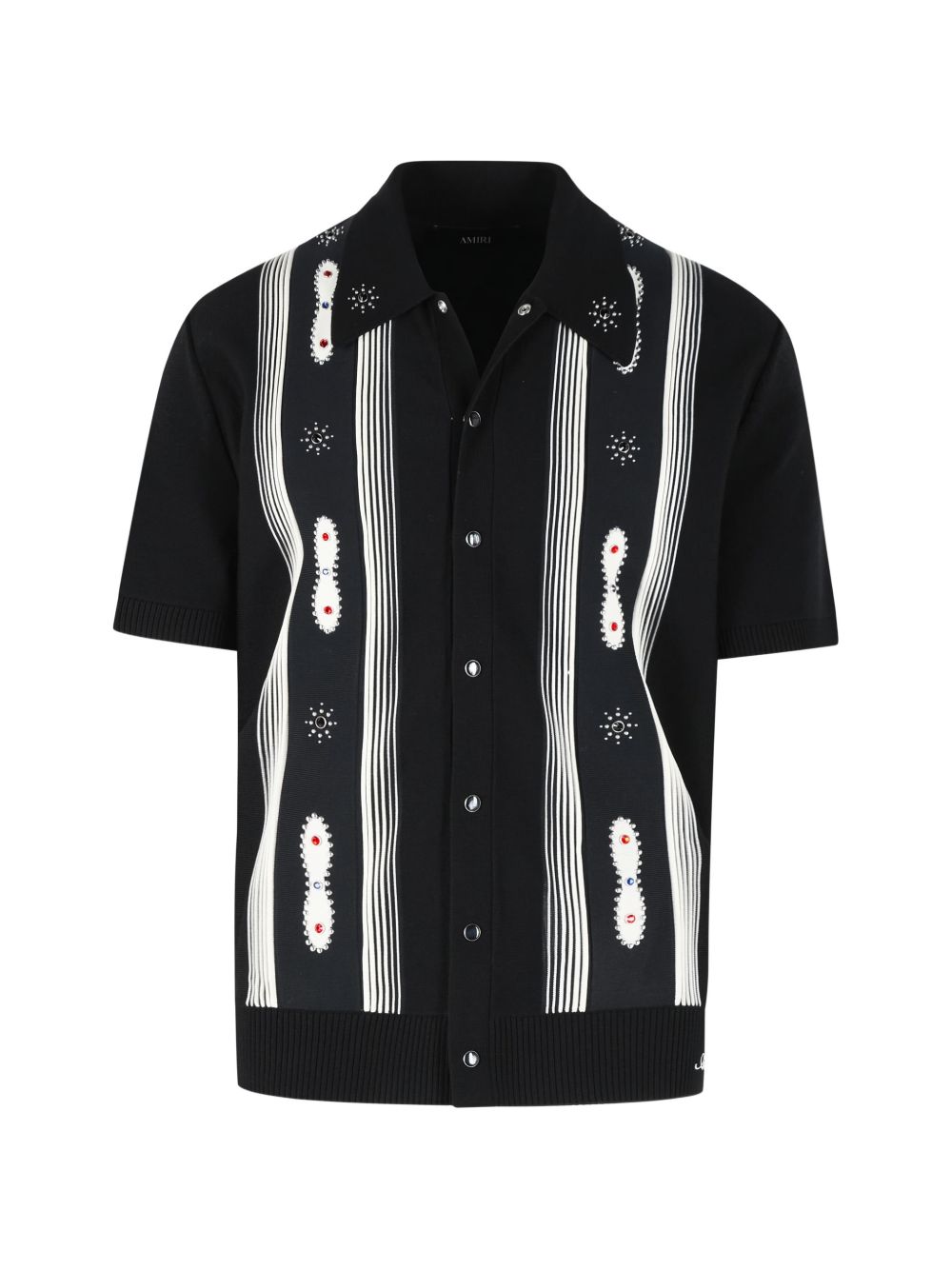 snap button decorative shirt