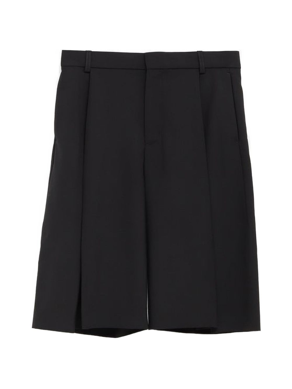 pleated shorts