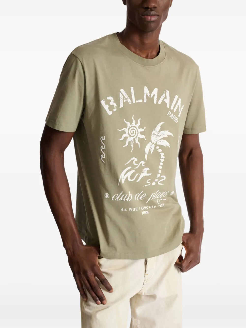 short-sleeve crew-neck T-shirt 