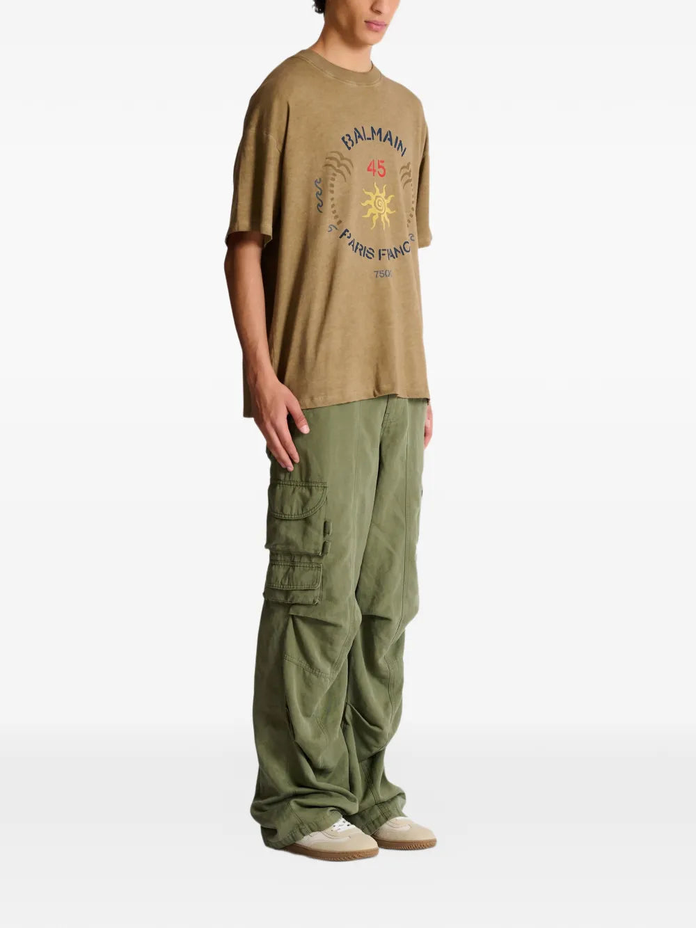crew-neck short-sleeve T-shirt 