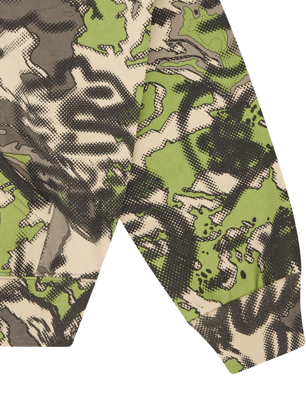 camouflage zip hoodie