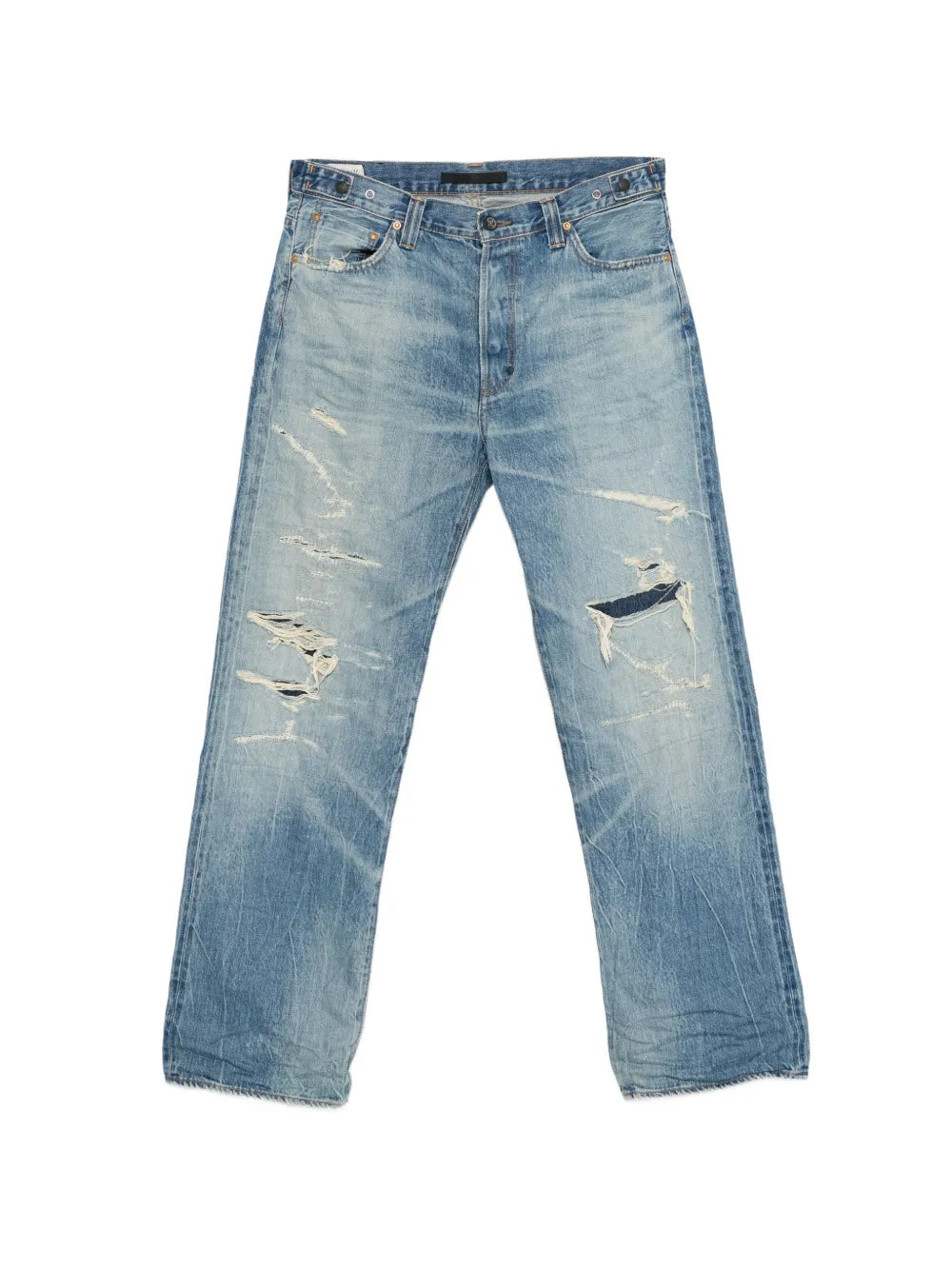 Showa five-pocket jeans