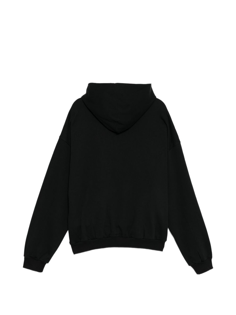 teddy-print hoodie
