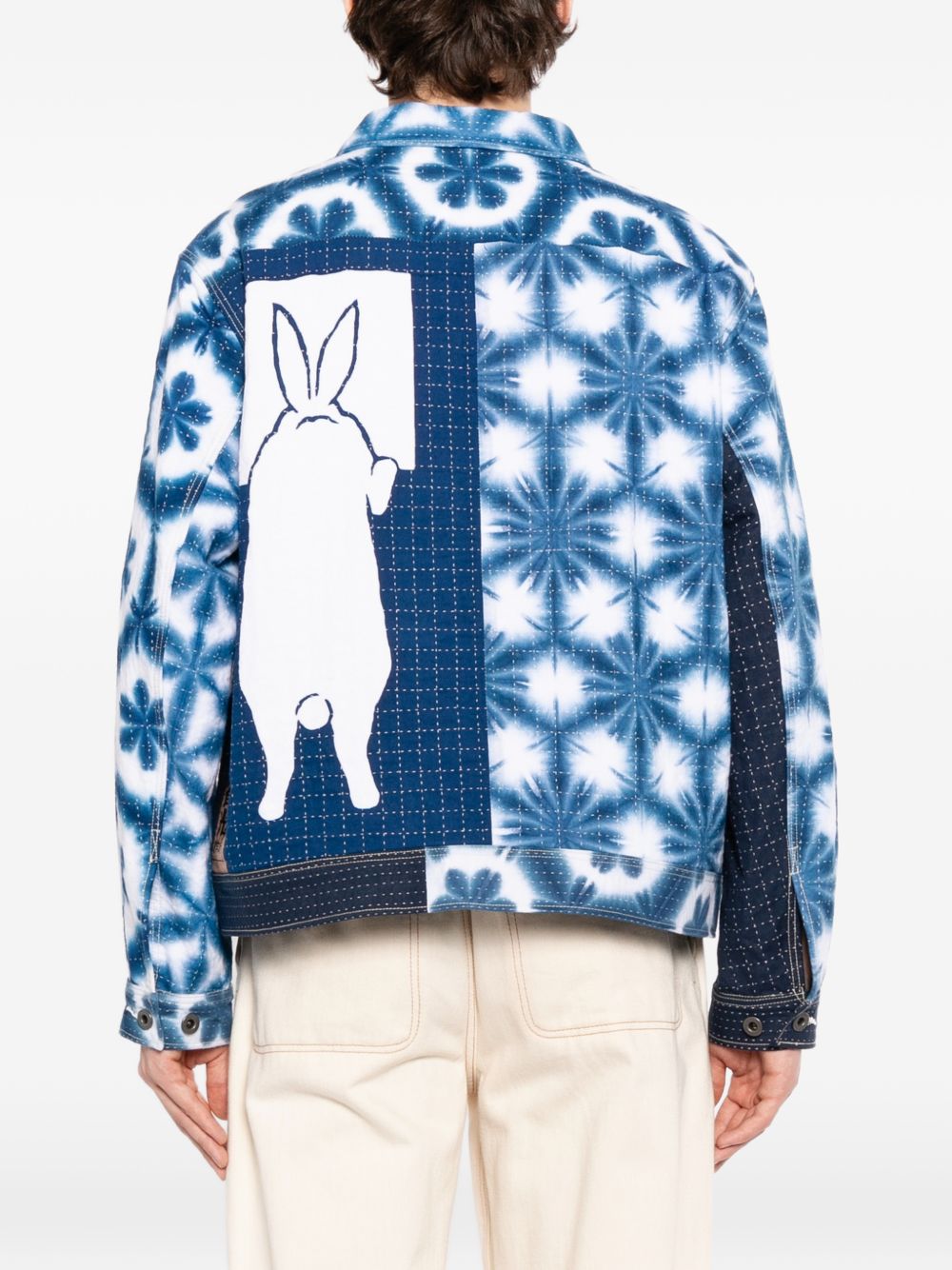 tie-dye shirt jacket