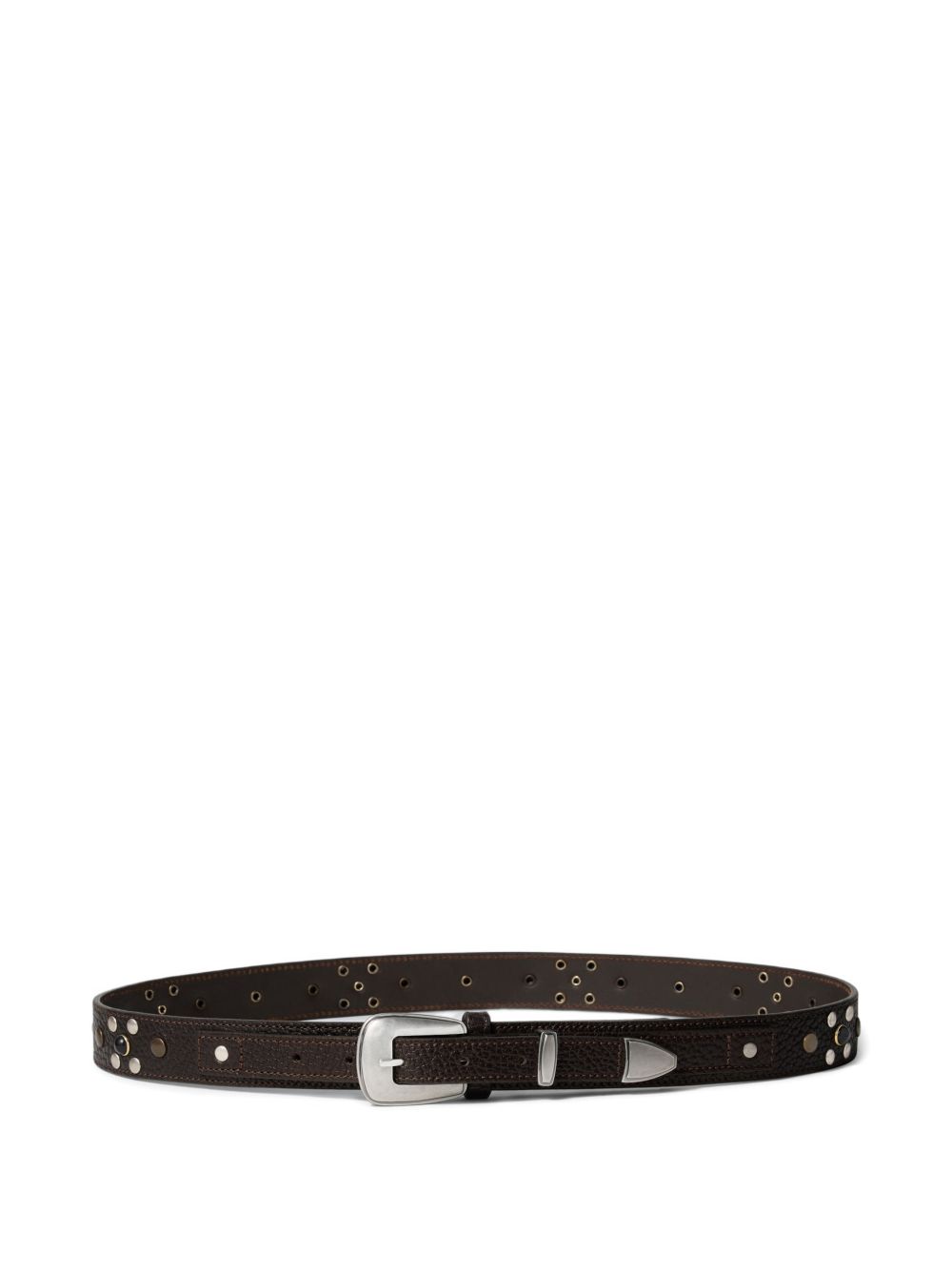 studded buckle belt