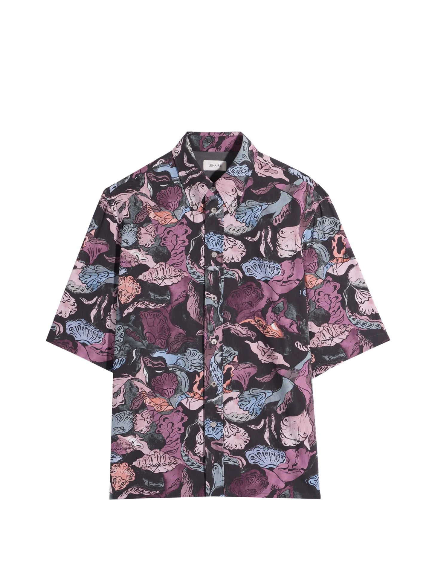 Short-Sleeve Buttoned Shirt