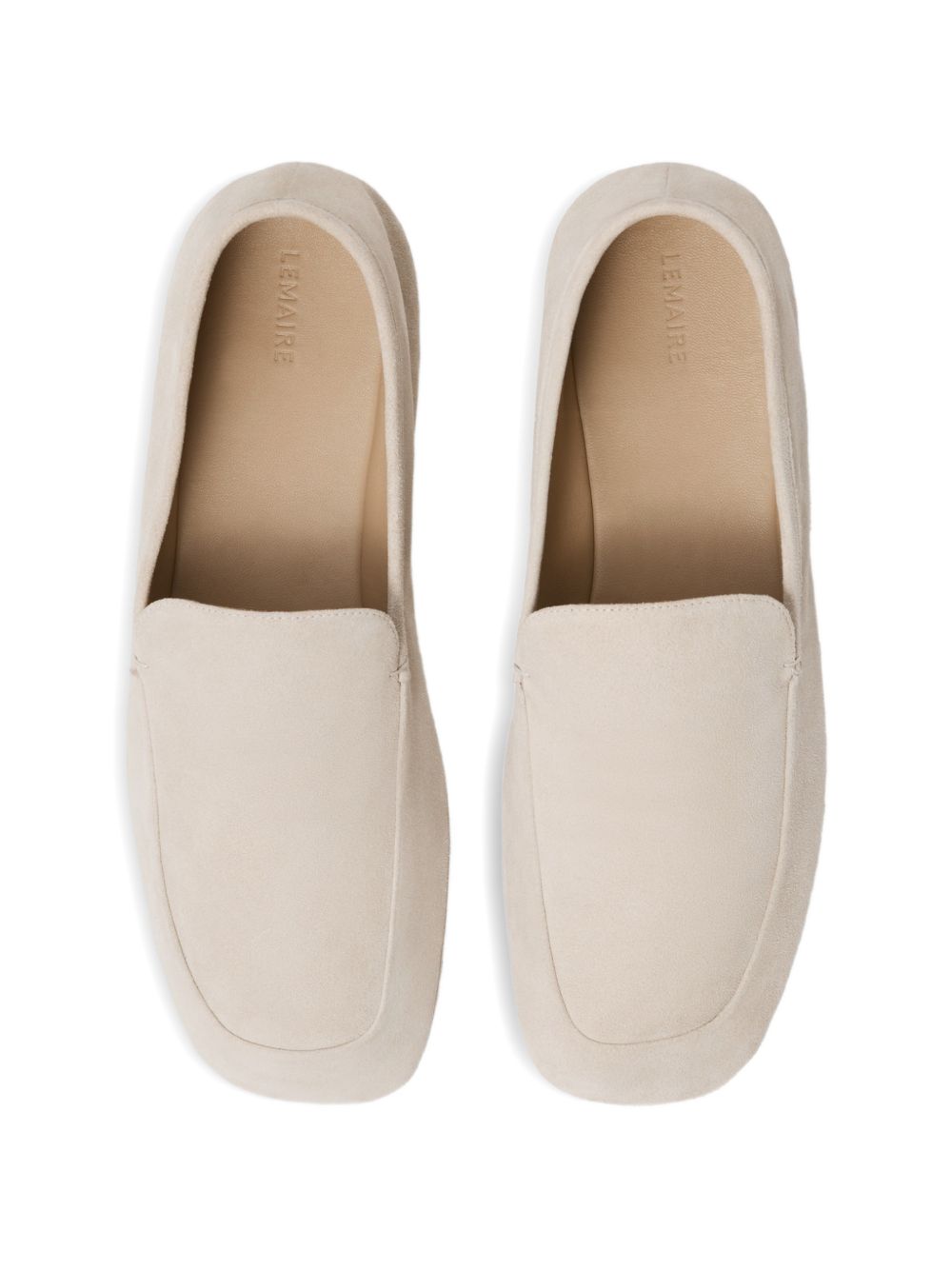 suede loafers