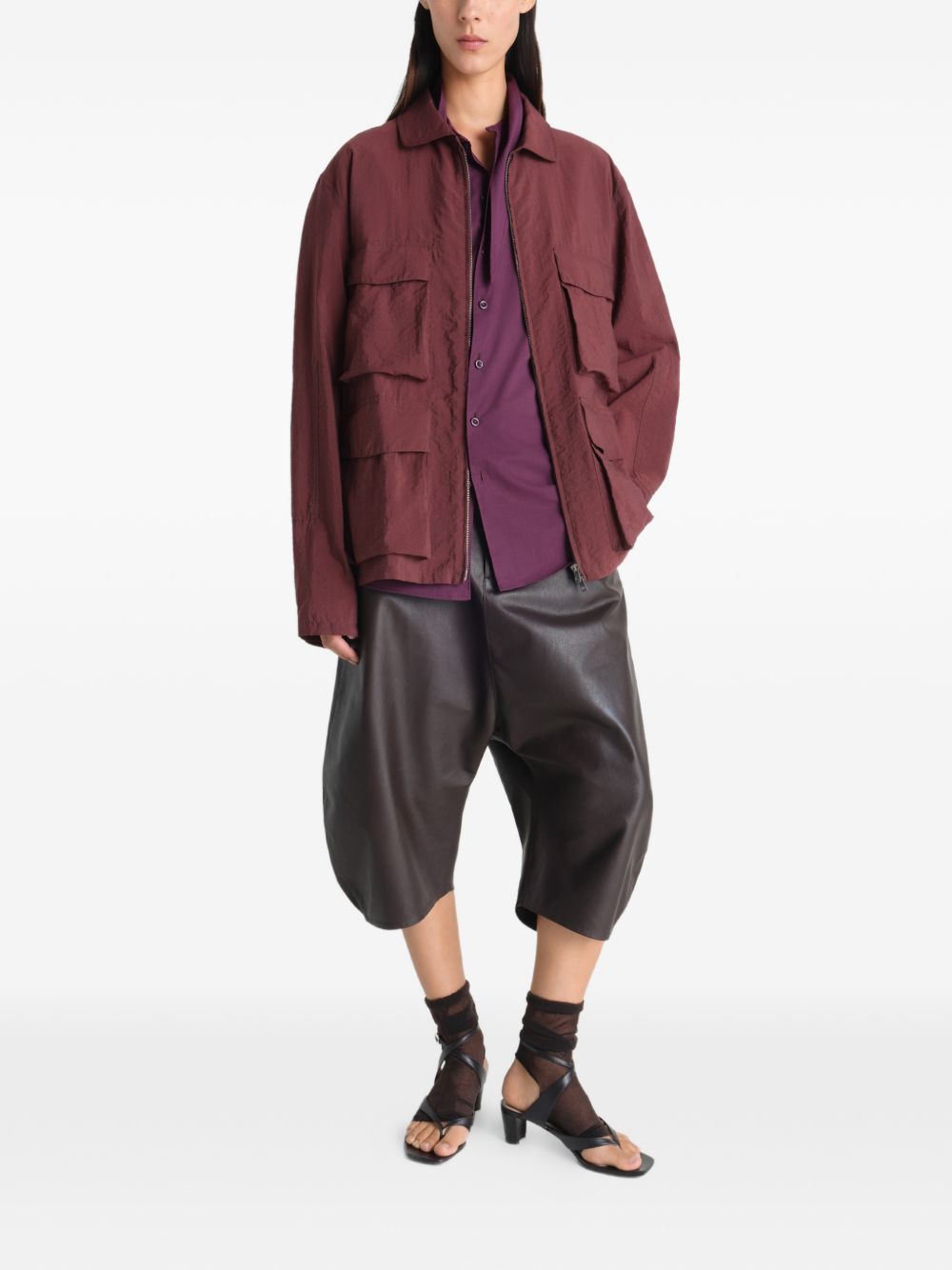3D pocket safari jacket