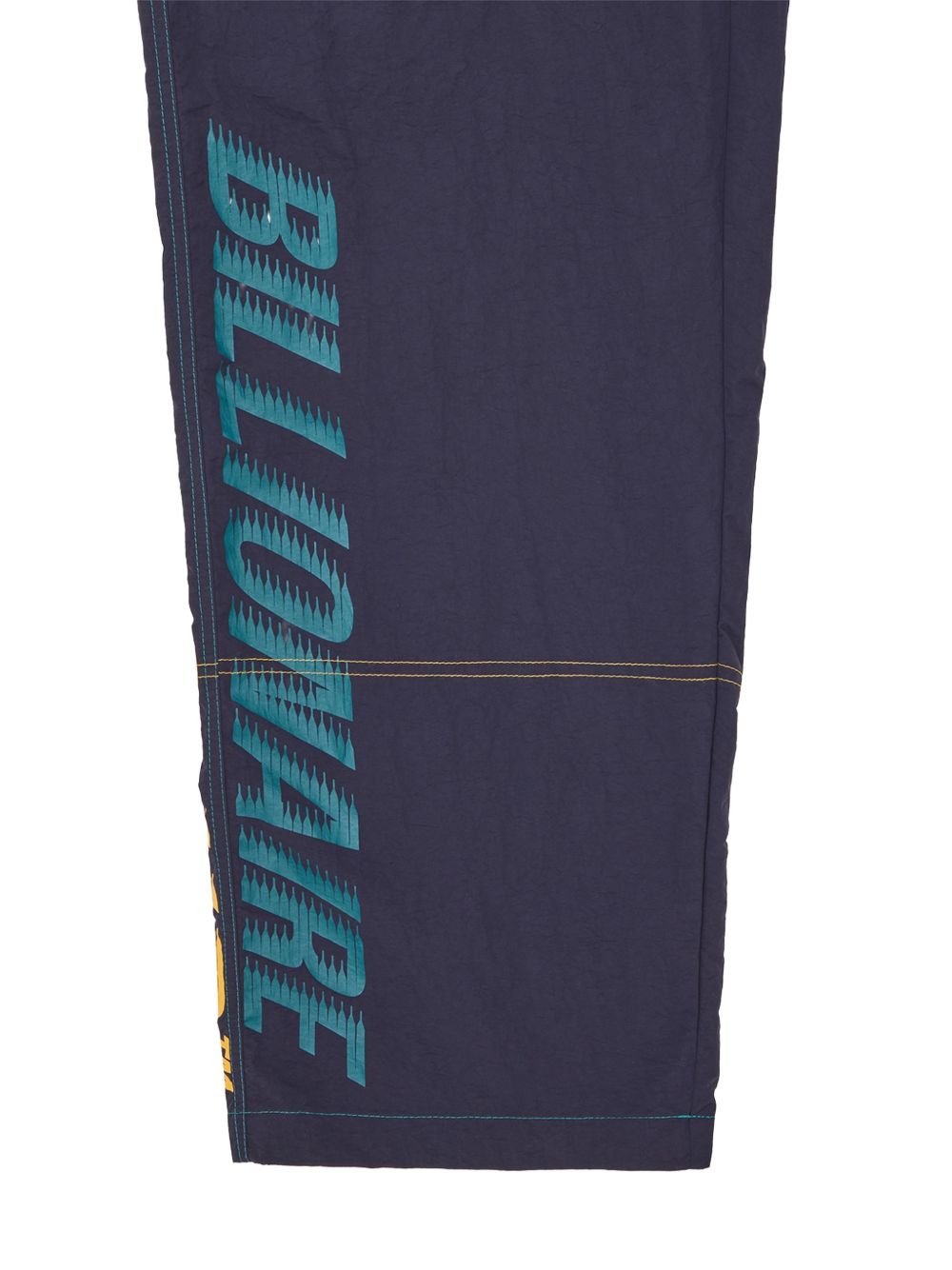 logo-print trousers