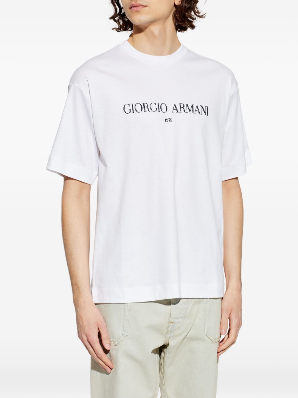 logo-print T-shirt