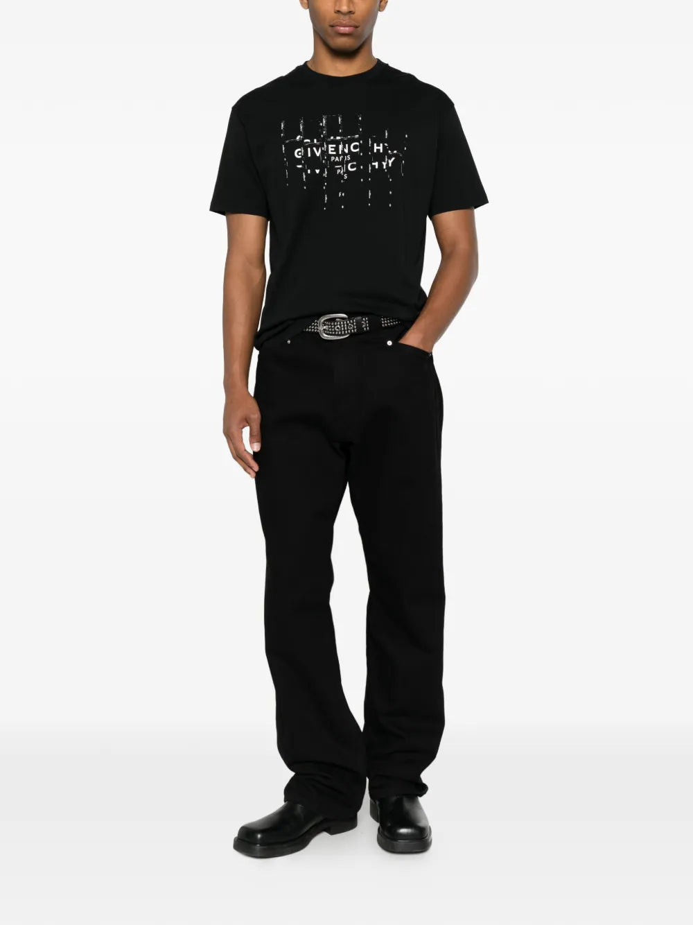 logo-print regular-fit T-shirt