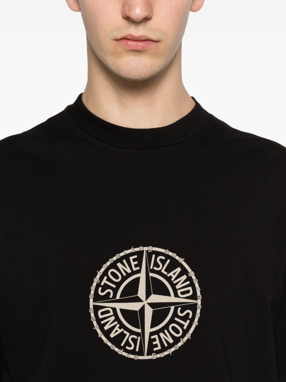 logo-print T-shirt