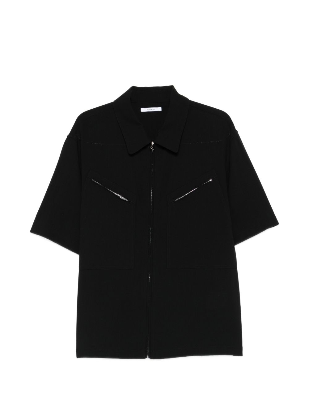 zip-up shirt jacket