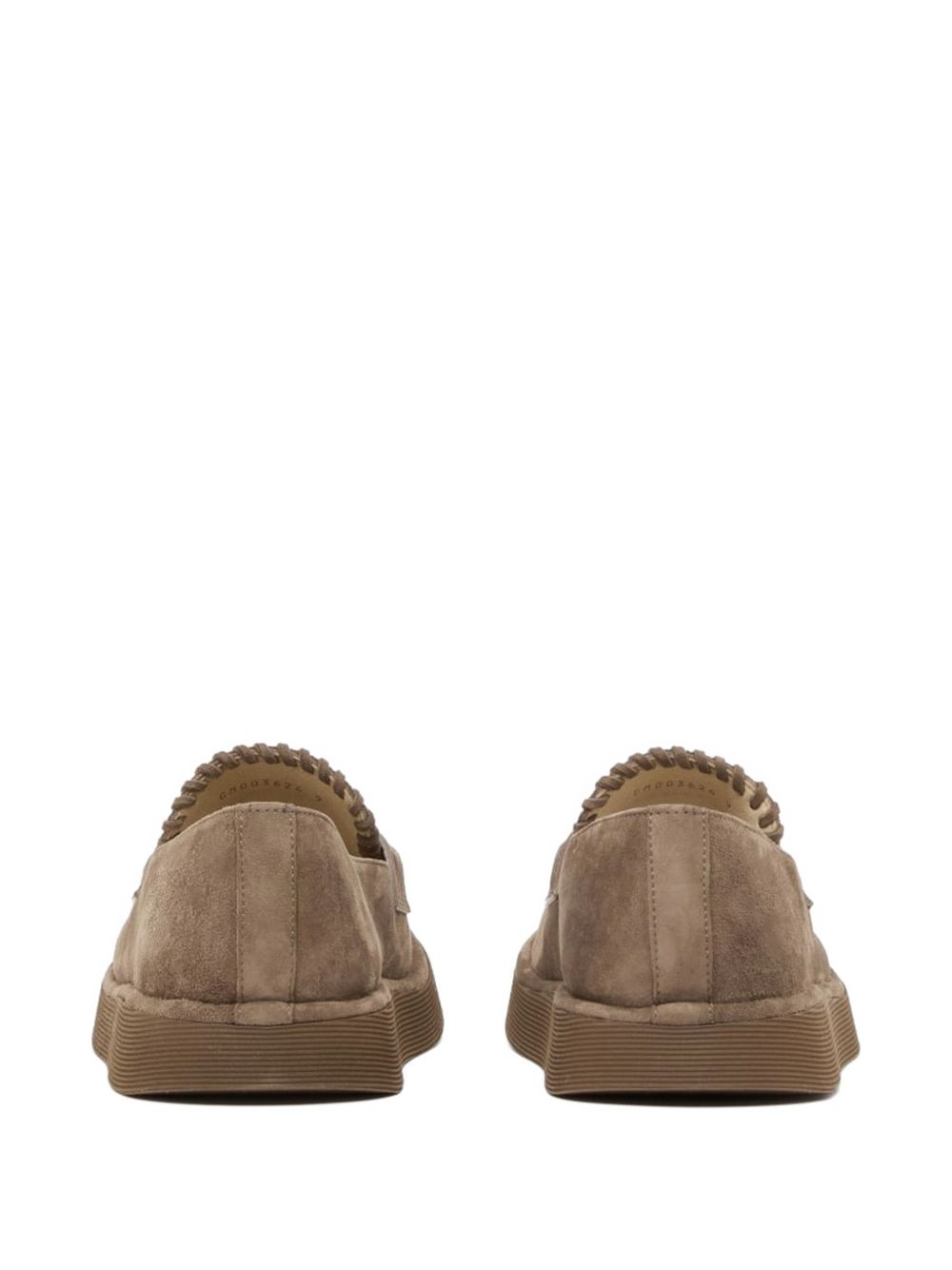 fringed loafers