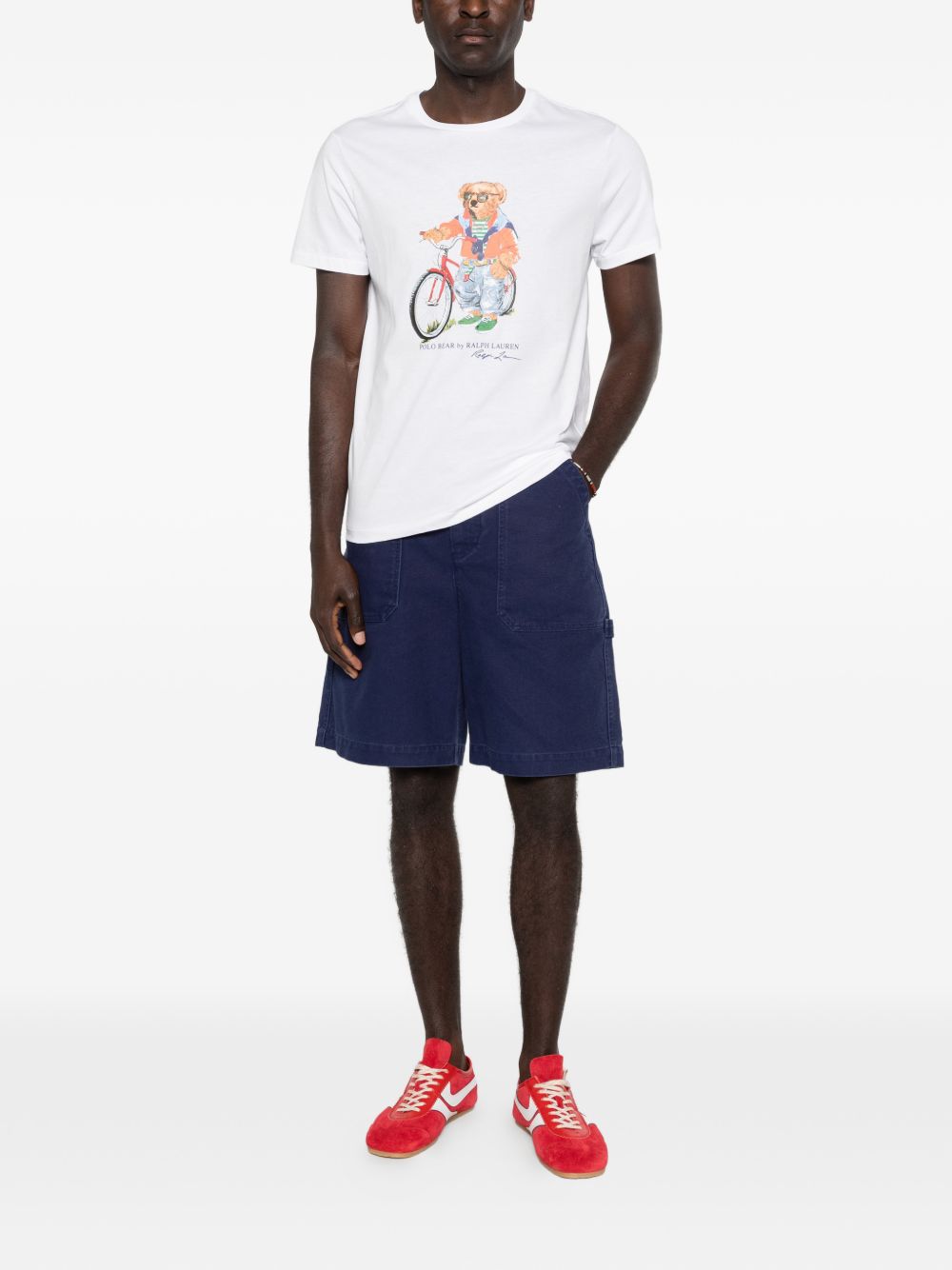 Polo Bear bear-print T-shirt