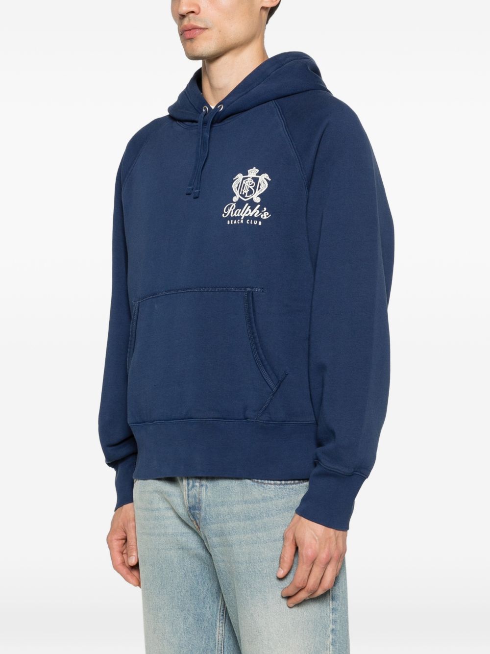 logo hooded sweater