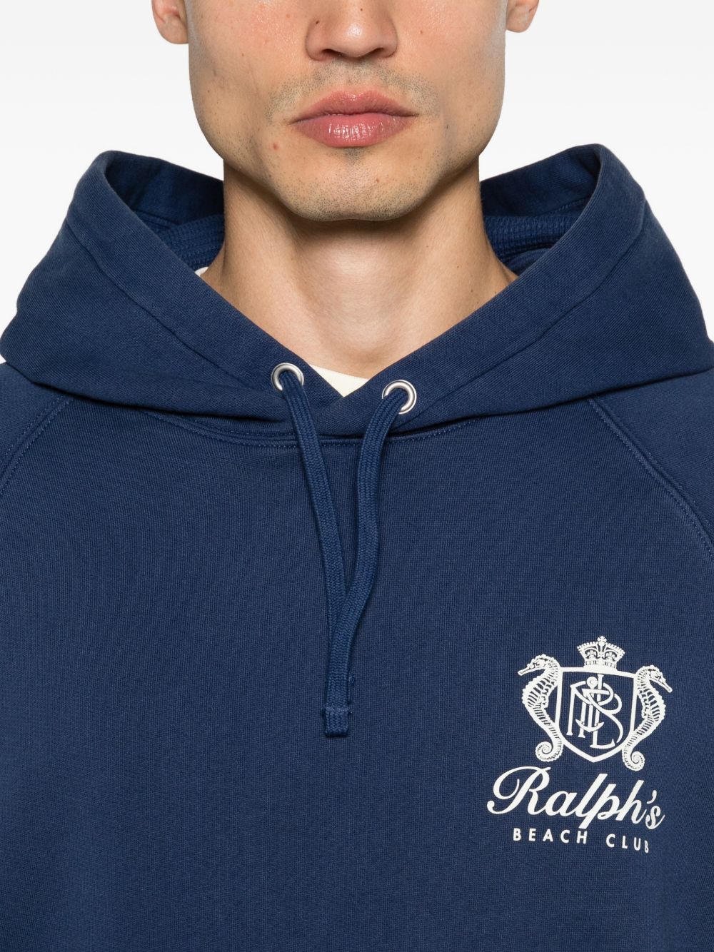 logo hooded sweater