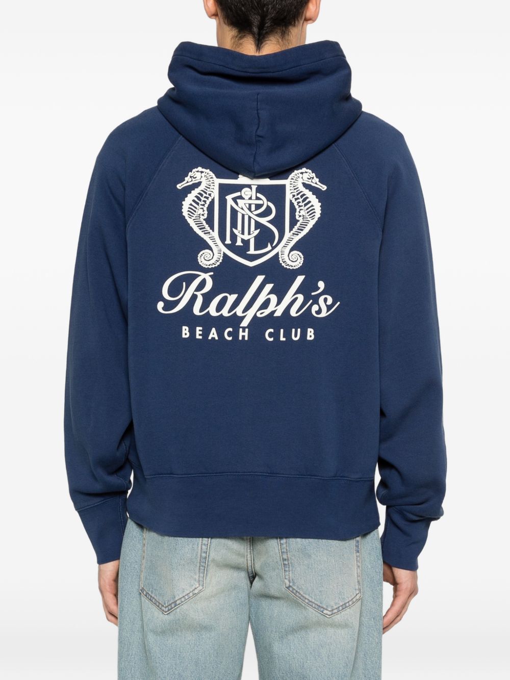 logo hooded sweater