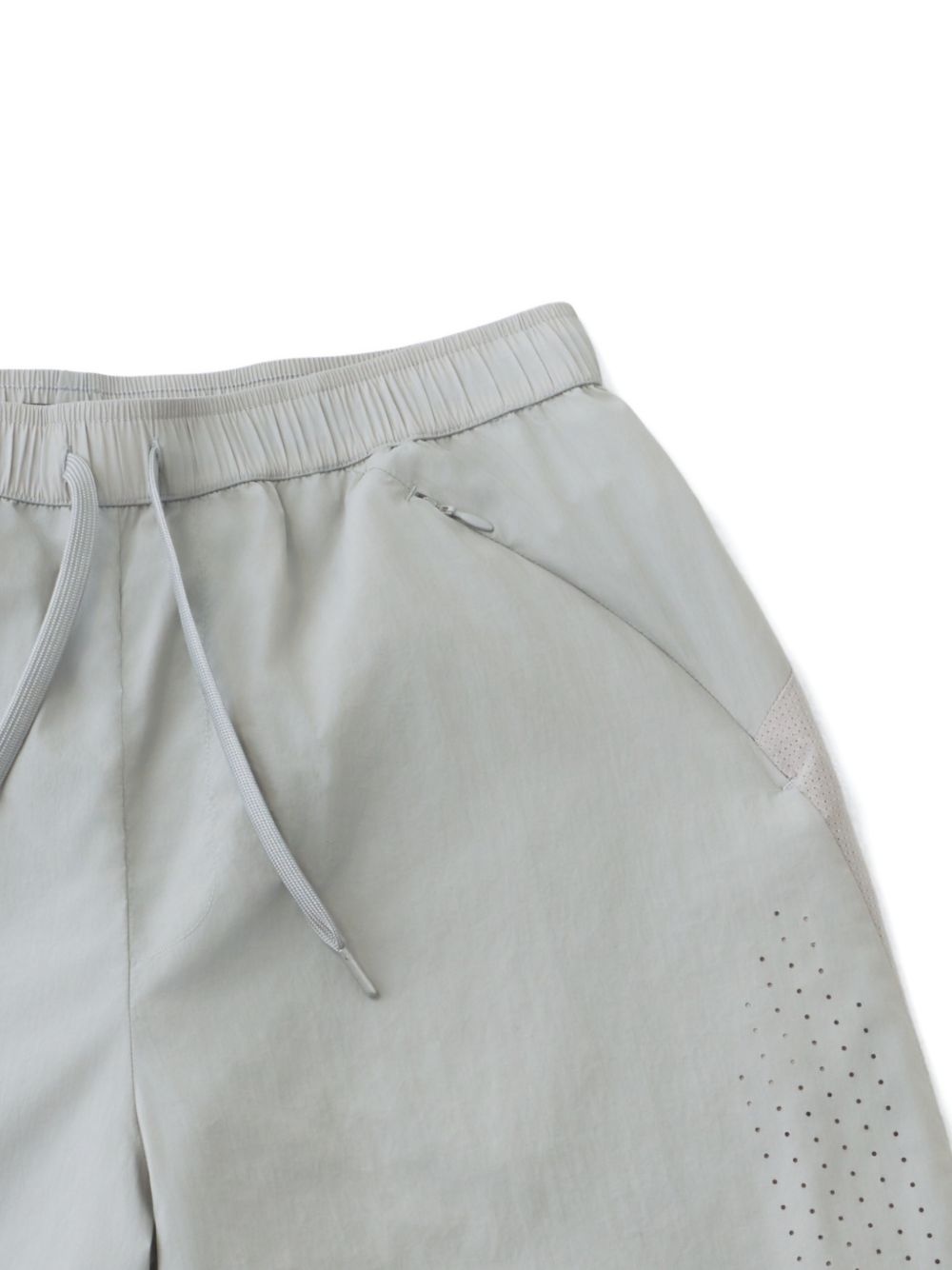 Orbit LT perforated drawstring shorts