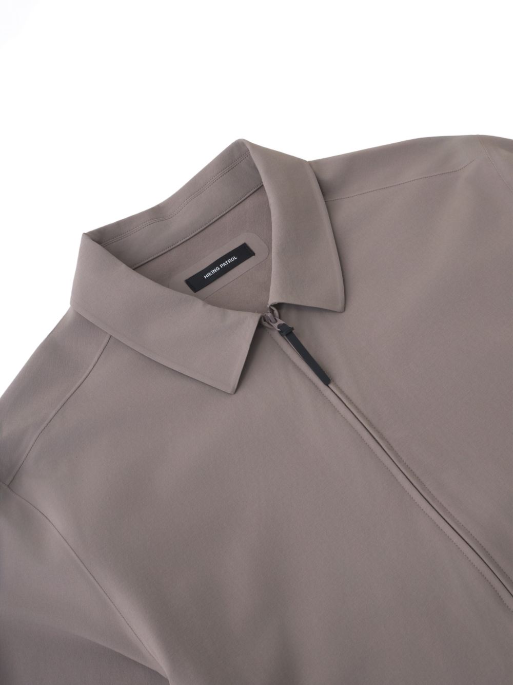 zip long-sleeved shirt