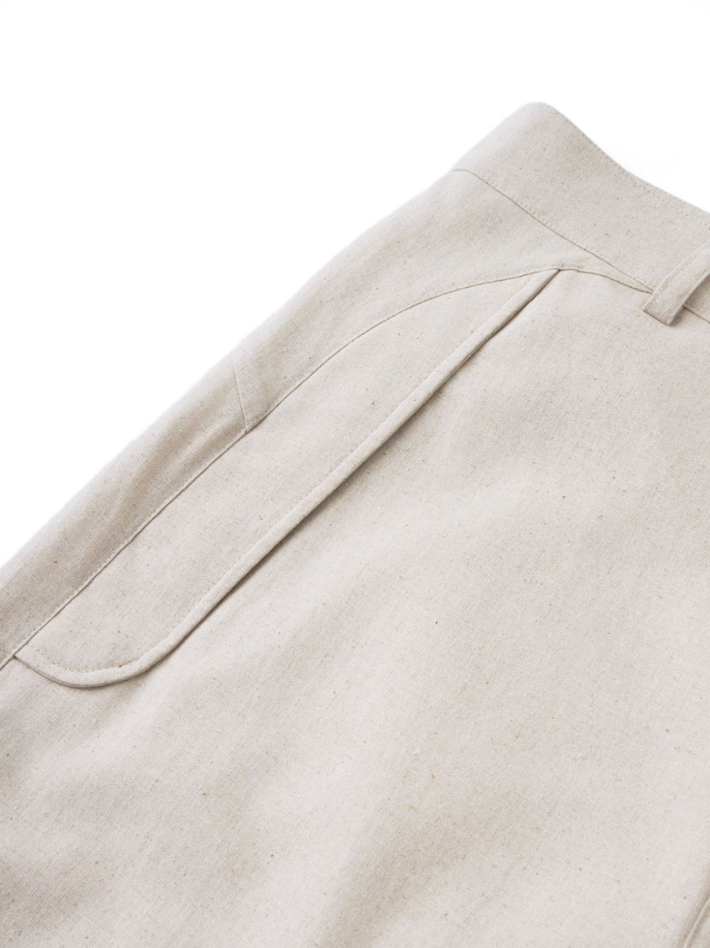 Path zip pocket trousers