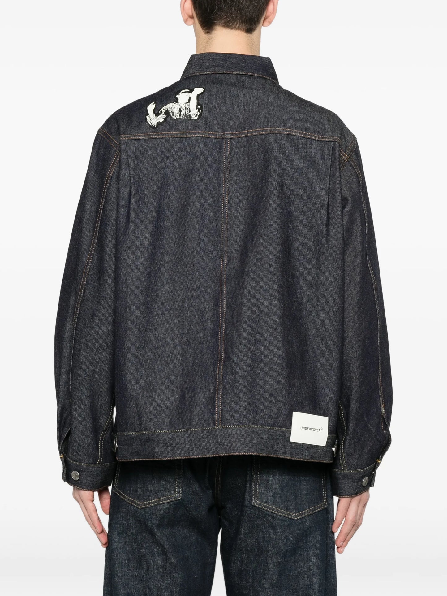 Print Denim Jacket