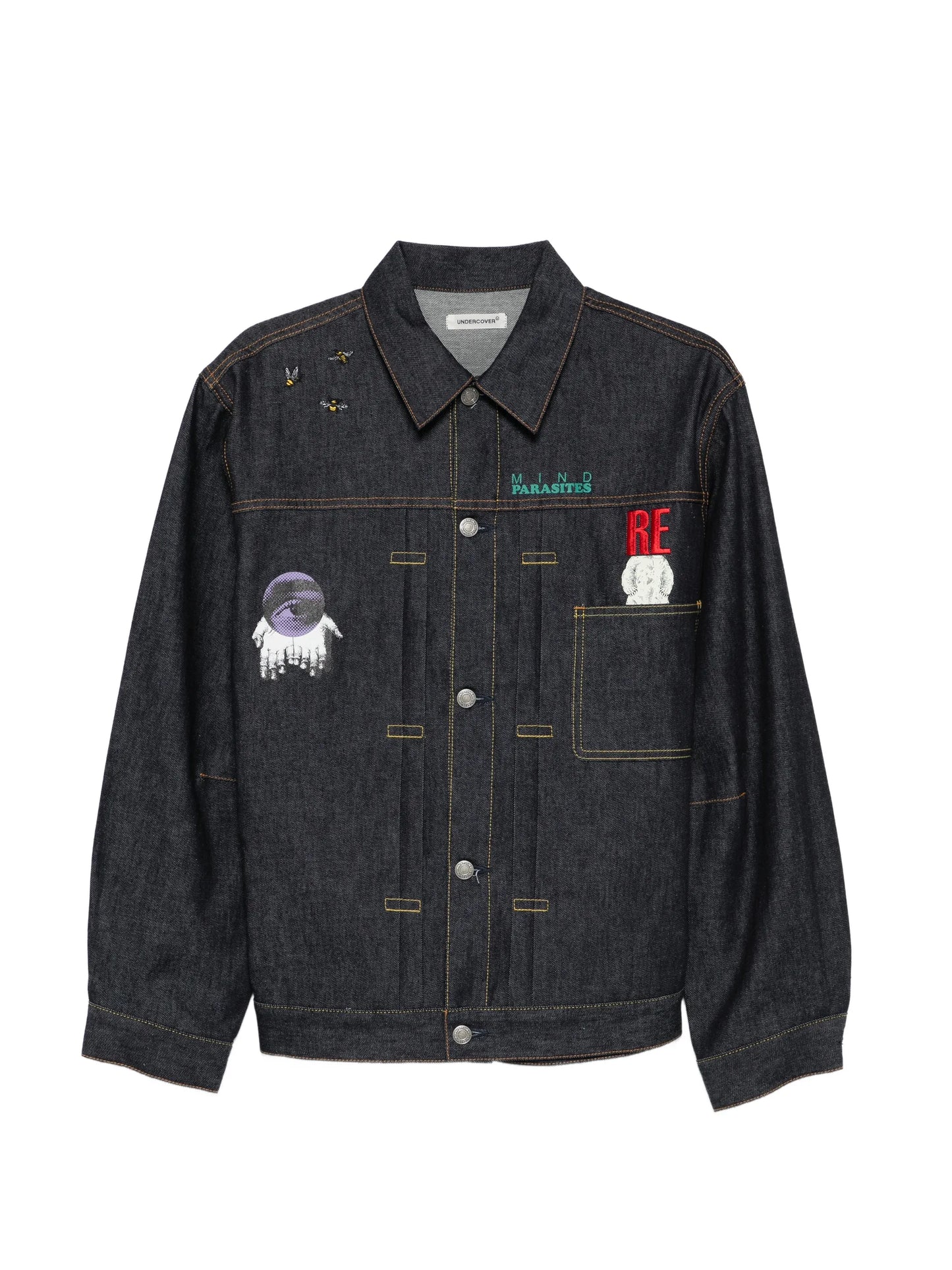 Print Denim Jacket