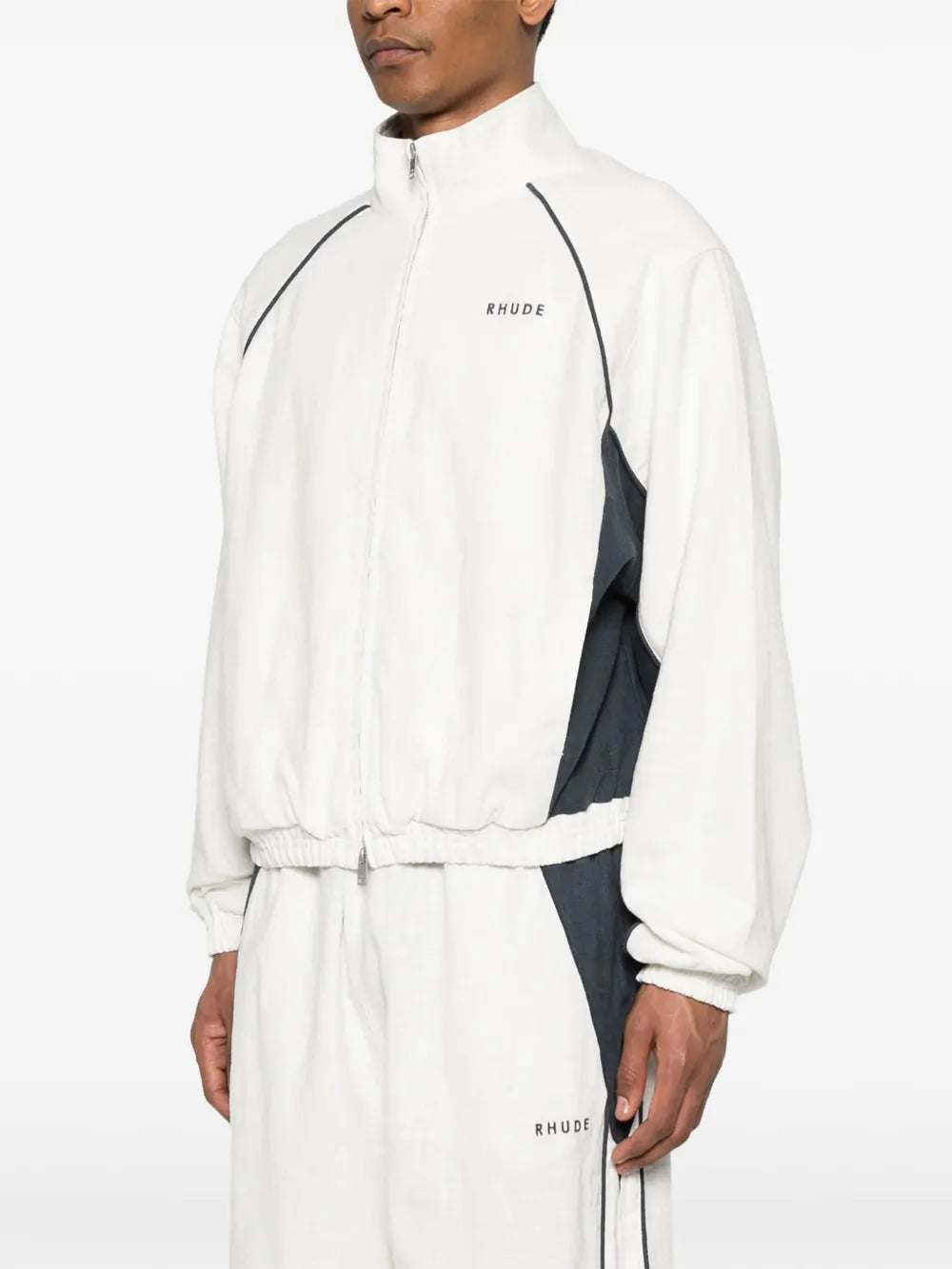 Ramona zip-fastening panelled-detail sweatshirt