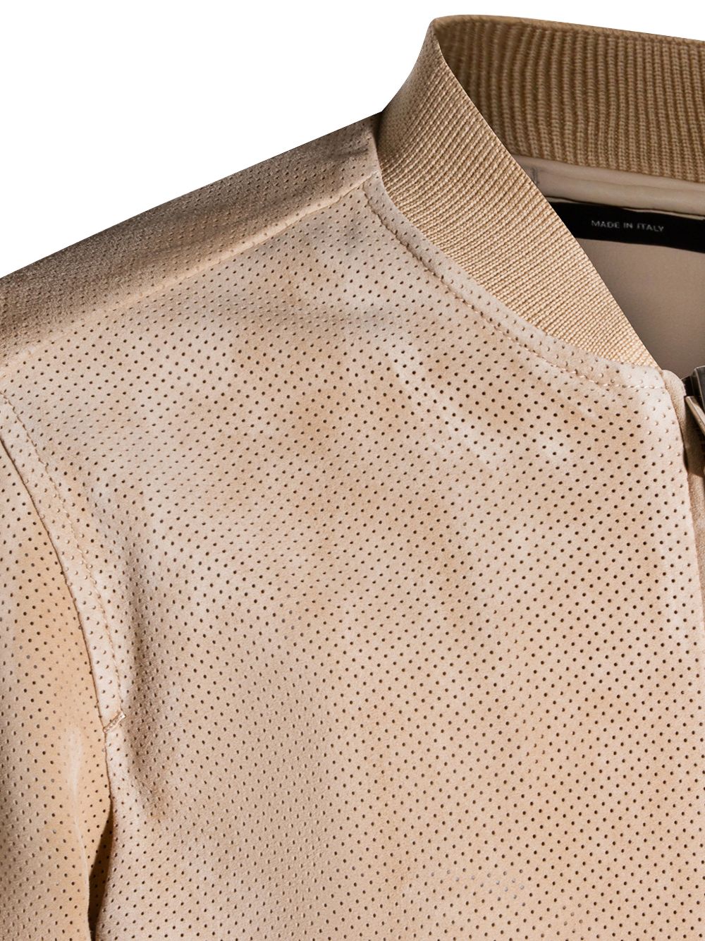 zip-up bomber jacket