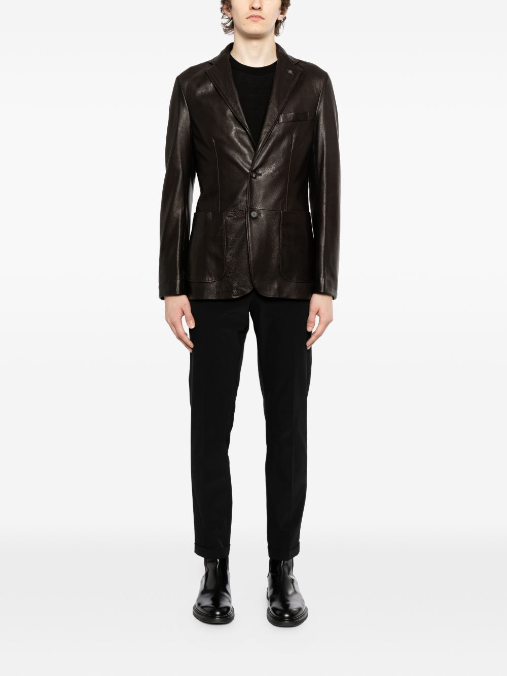 Wes leather jacket