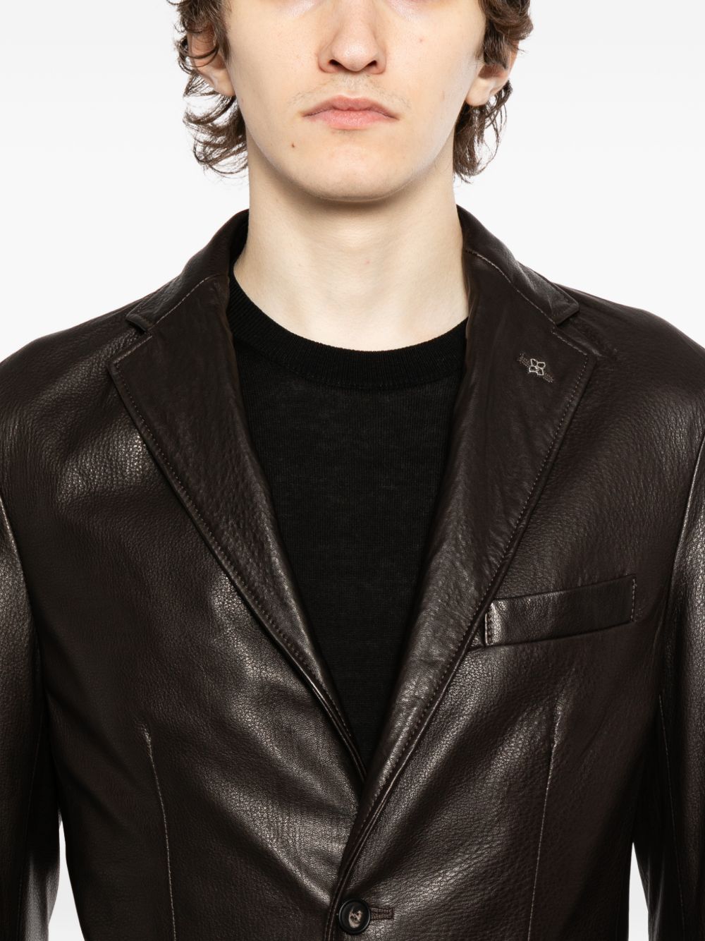 Wes leather jacket
