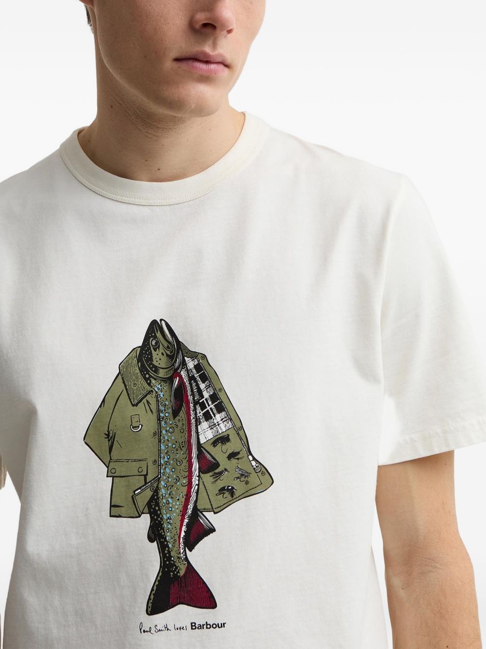 x Paul Smith Fishing Jacket T-shirt