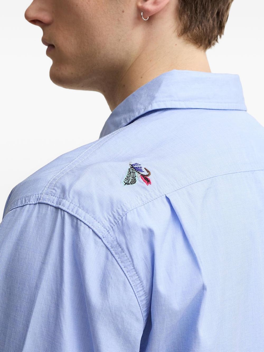x Paul Smith patch-pocket shirt