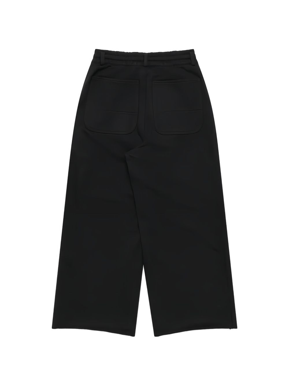 drawstring-detail pleated track pants
