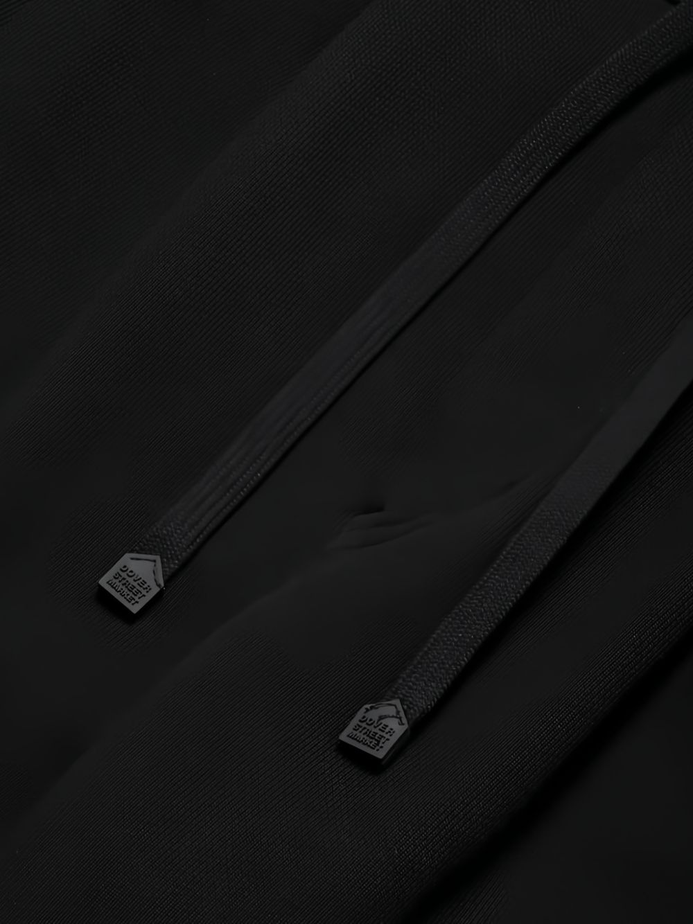 drawstring-detail pleated cotton shorts