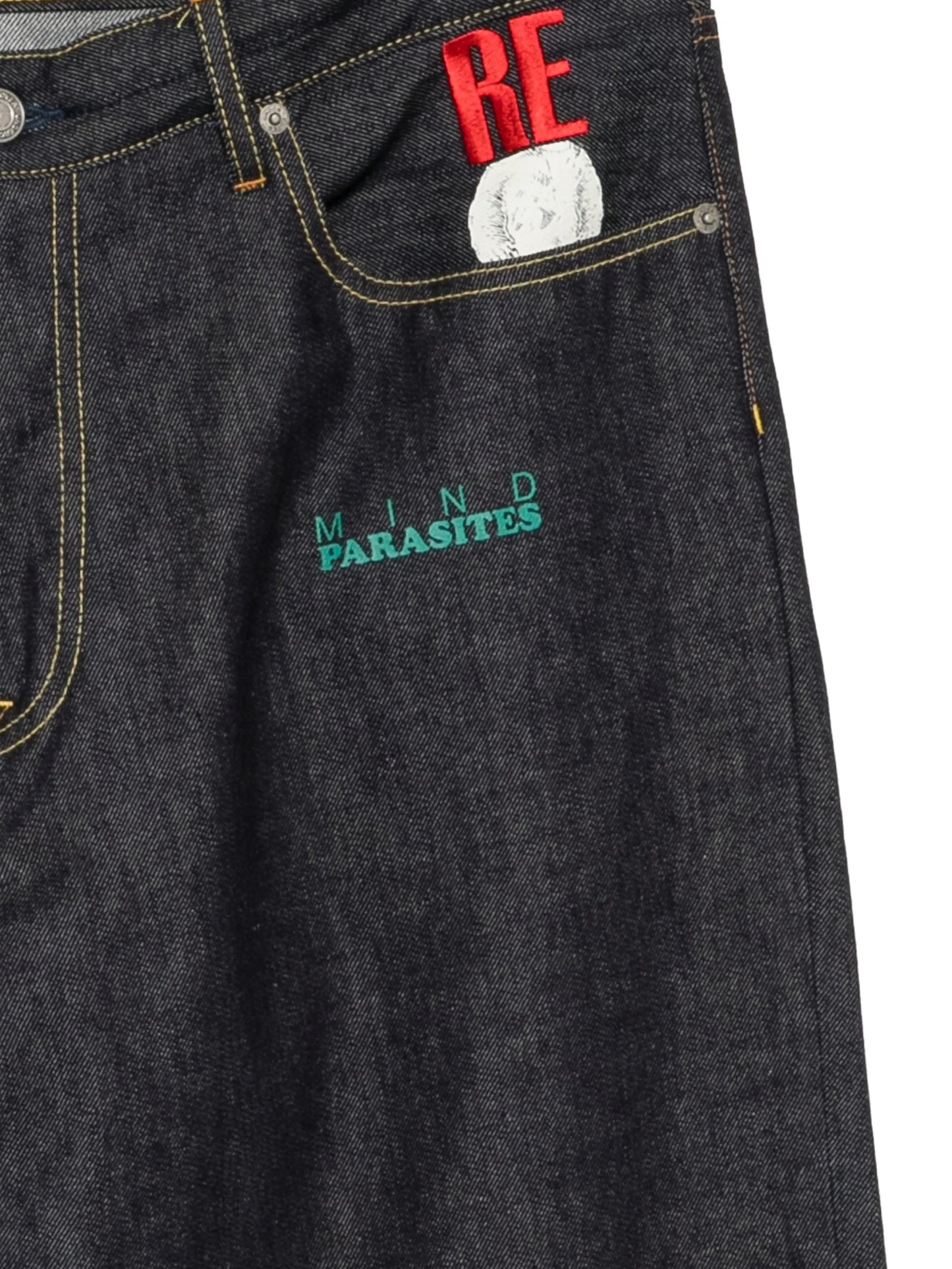 Printed Jeans