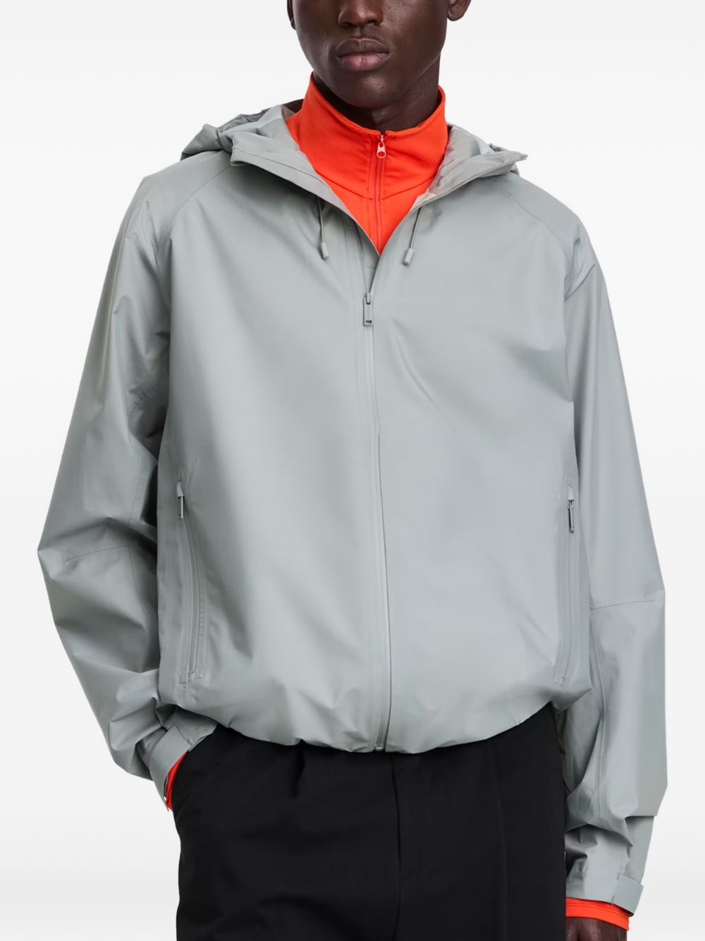 Horizon hooded zip-up jacket
